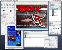 Gimp screenshot