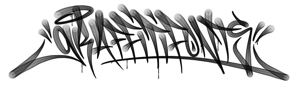 Graffiti Fonts Logo